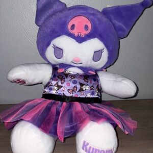 Purple Kuromi Sanrio Build-A-Bear Plush